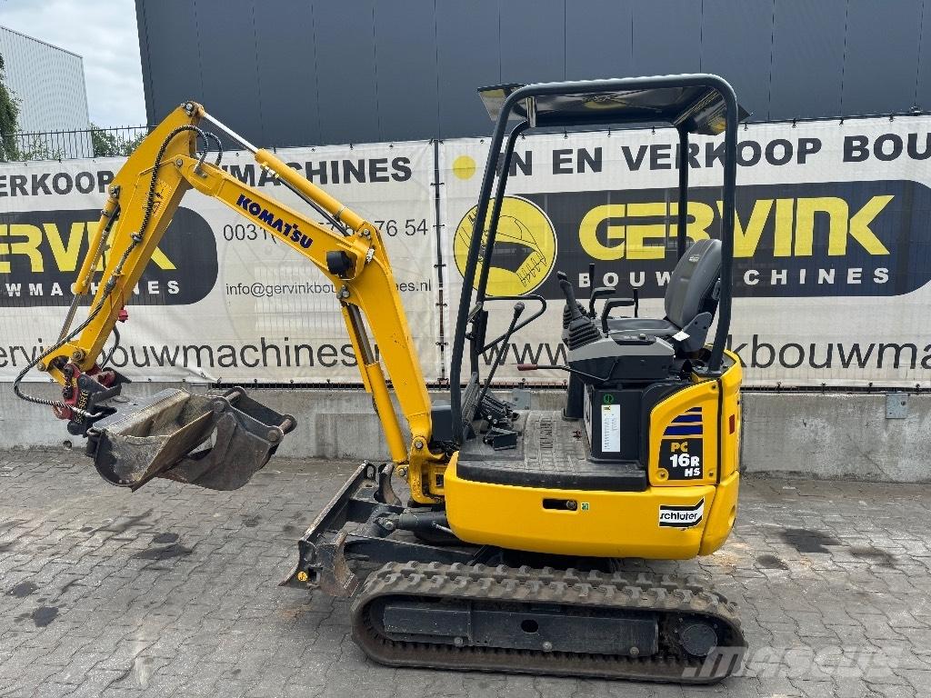 Komatsu PC 16 R-3HS ミニ油圧ショベル 7t以下（ミニユンボ・ミニディガー）