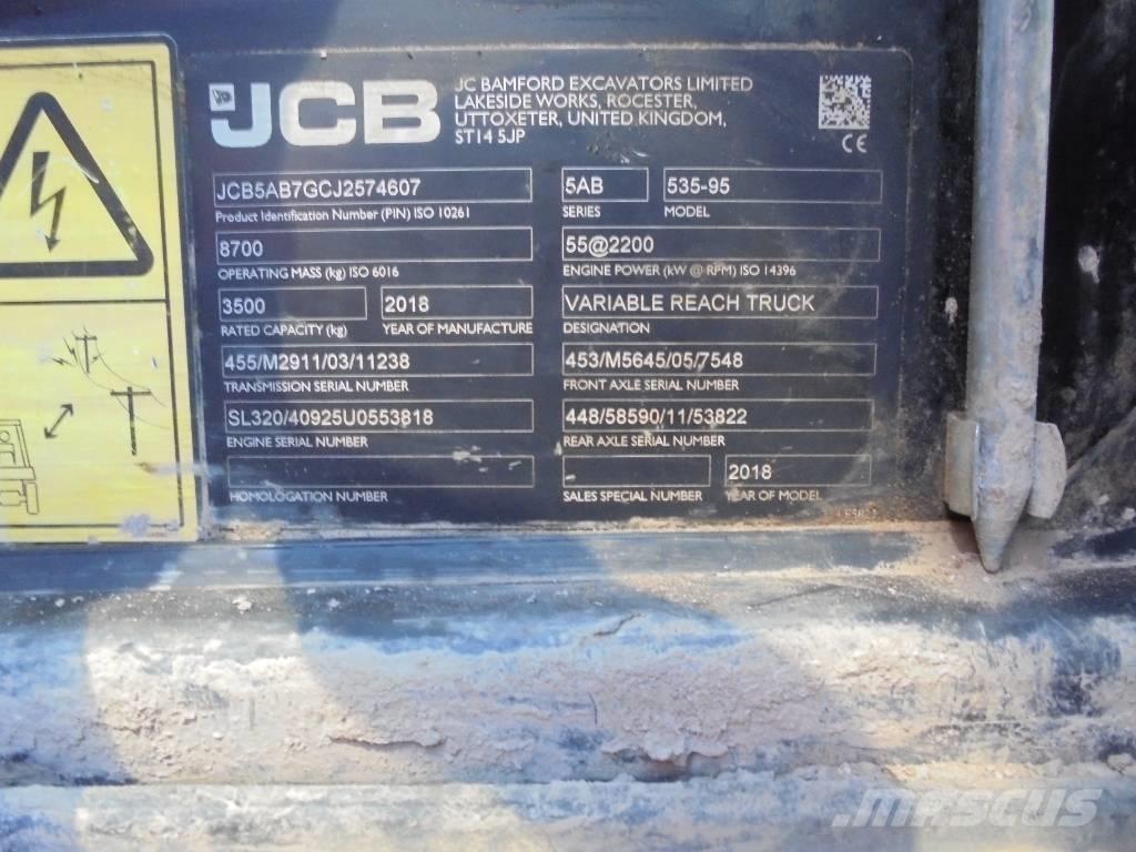 JCB 535-95 テレスコーピックハンドラー