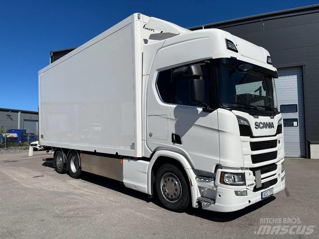 Scania R590 ボックスボディー、ウイング、箱車