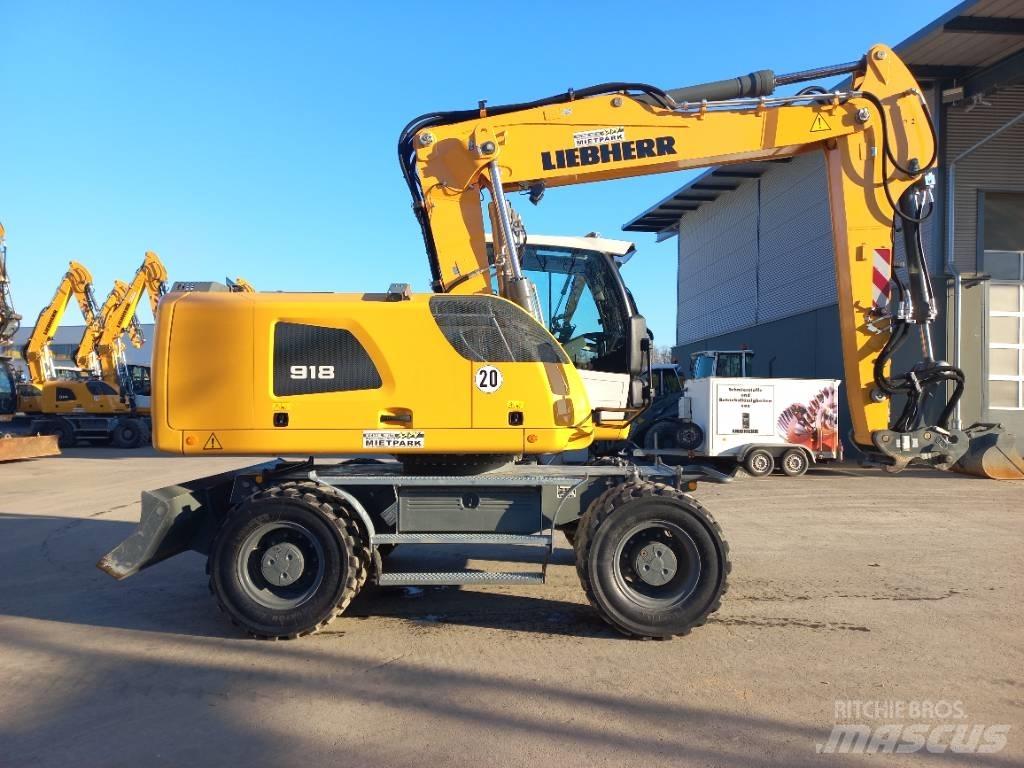 Liebherr A 918 G6.0 ホイール式油圧ショベル（パワーショベル・ユンボ・バックホー）