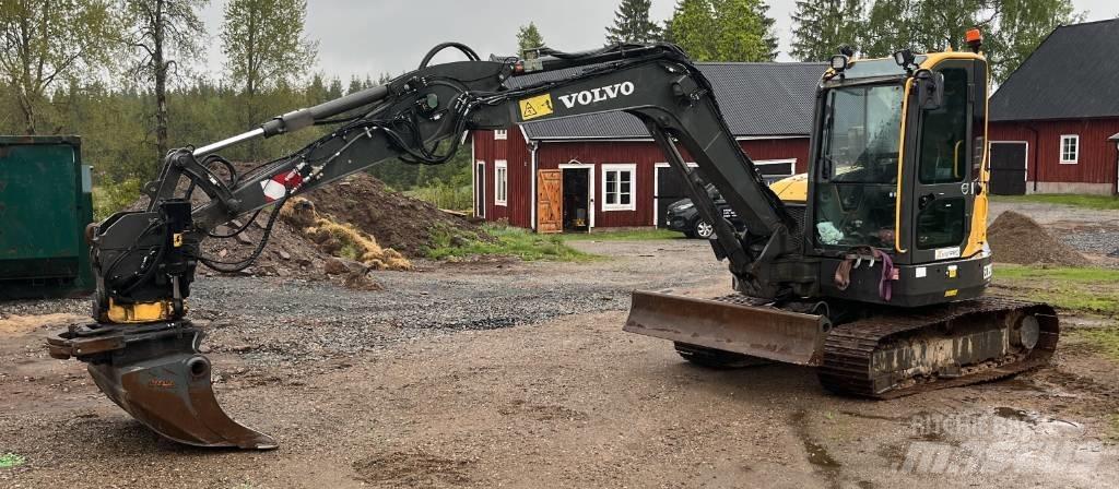 Volvo ECR 58 D ミニ油圧ショベル 7t以下（ミニユンボ・ミニディガー）