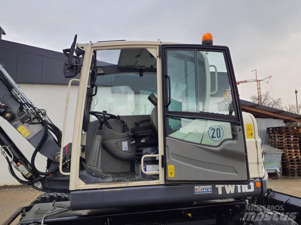 Schaeff TW 110 ホイール式油圧ショベル（パワーショベル・ユンボ・バックホー）