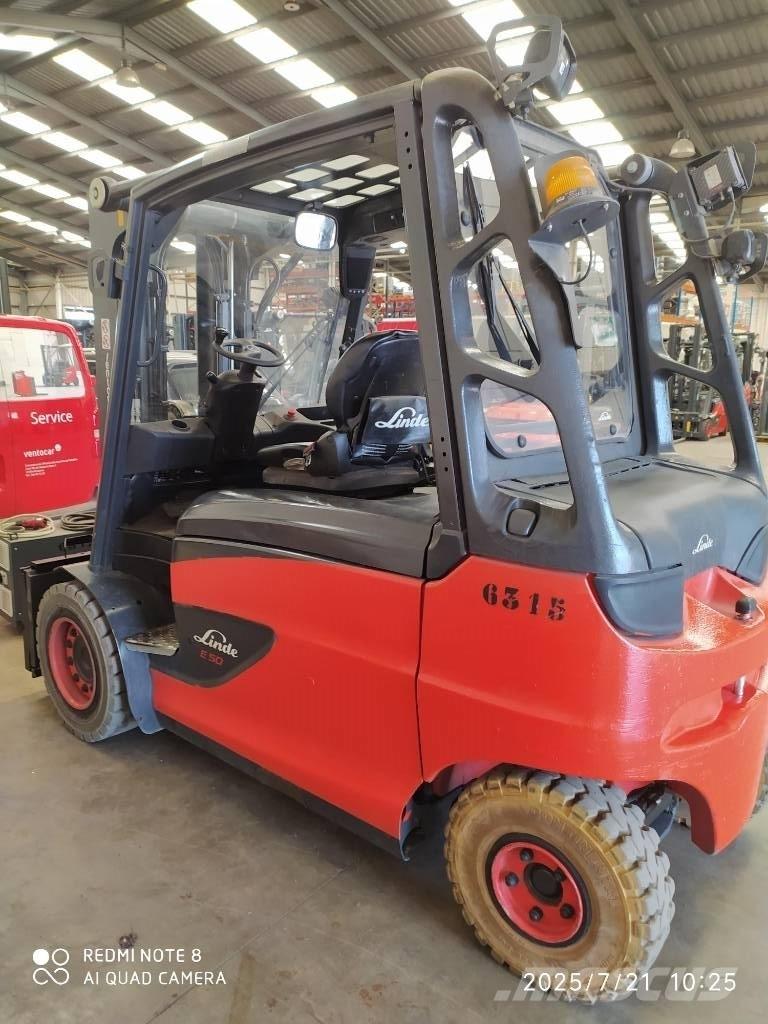 Linde E50/600 L バッテリーフォークリフト