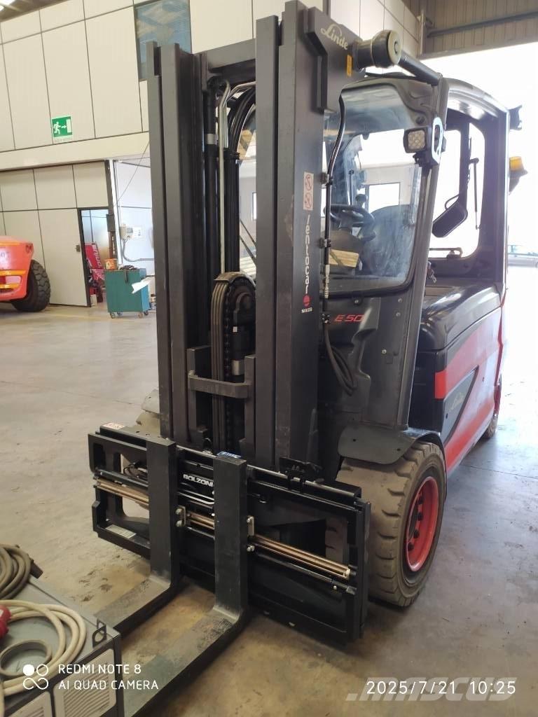Linde E50/600 L バッテリーフォークリフト