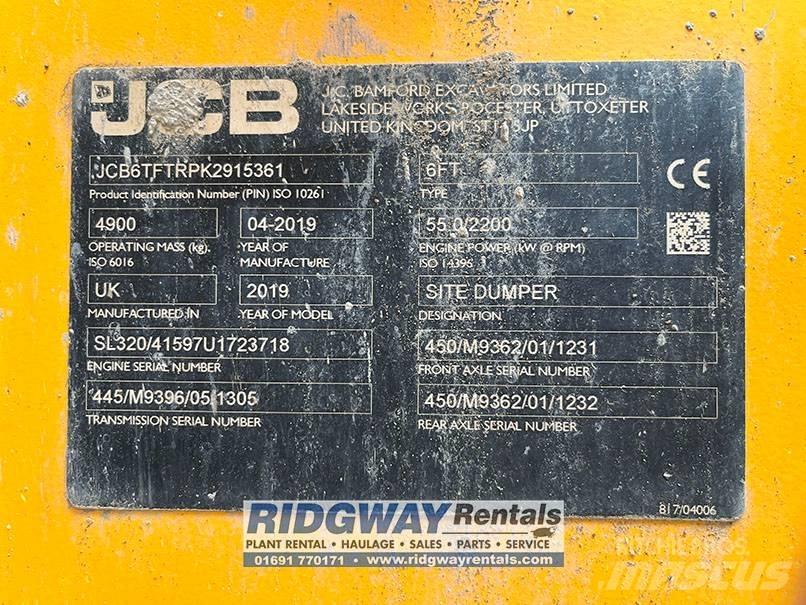JCB 6 FT サイト　ダンプ