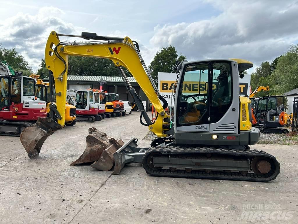 Wacker Neuson EZ 80 中型油圧ショベル 7ｔ-12ｔ（ユンボ・パワーショベル・バックホー）