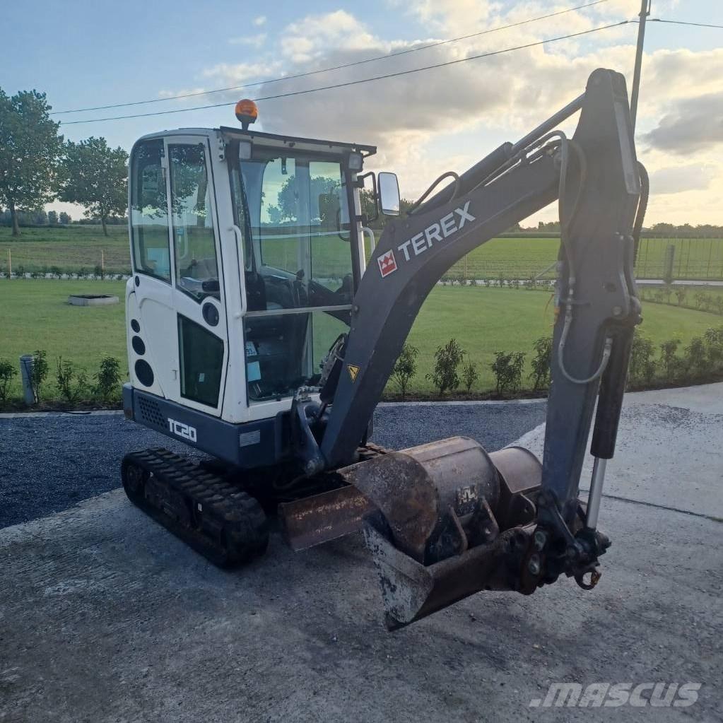 Terex TC 20 ミニ油圧ショベル 7t以下（ミニユンボ・ミニディガー）