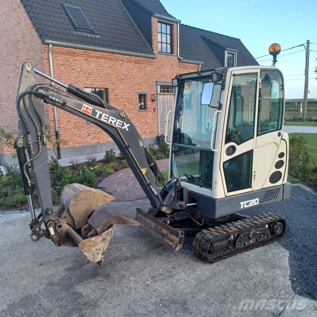 Terex TC 20 ミニ油圧ショベル 7t以下（ミニユンボ・ミニディガー）