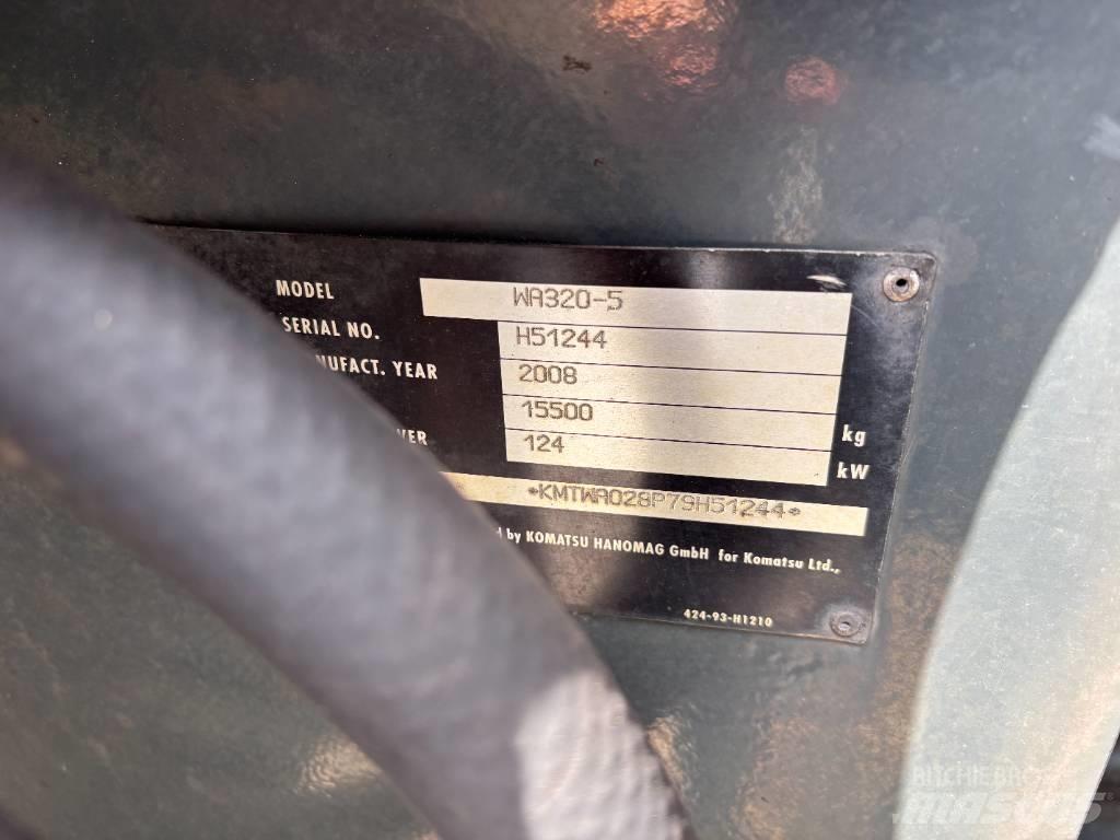 Komatsu WA 320-5 ホイールローダー・タイヤショベル