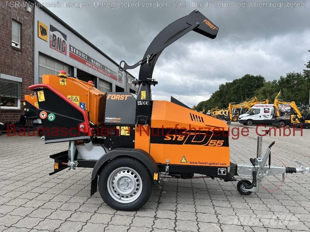  Först ST8D55 -Demo- ウッドチッパー