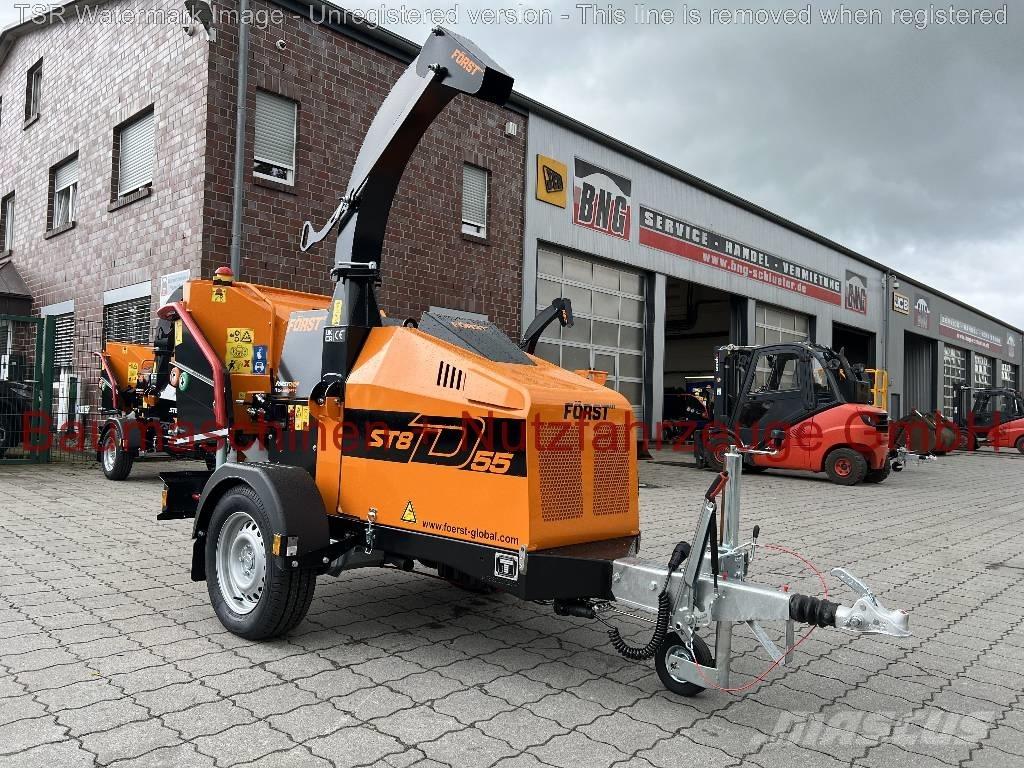  Först ST8D55 -Demo- ウッドチッパー