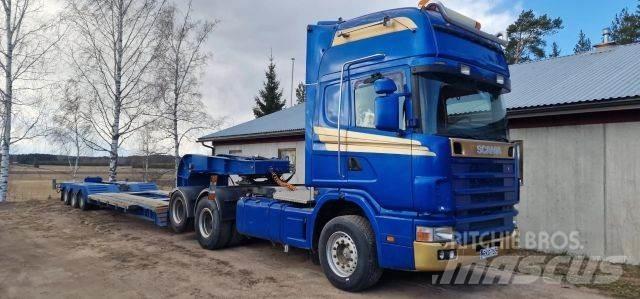Scania R144 車両運搬車、キャリアカー