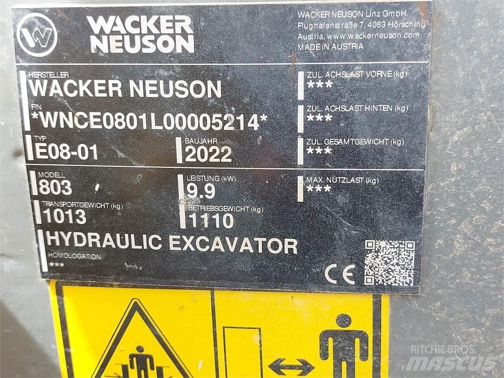 Wacker Neuson 803 大型油圧ショベル12t以上（パワーショベル・ユンボ）