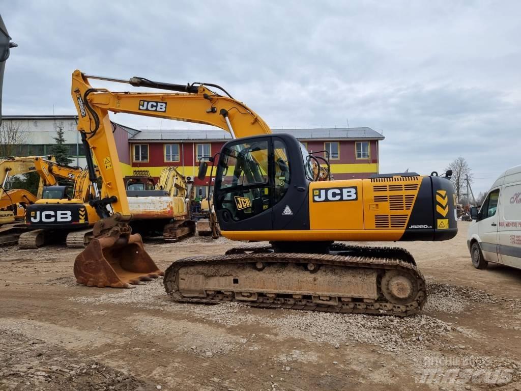 JCB JS 220 LC 大型油圧ショベル12t以上（パワーショベル・ユンボ）