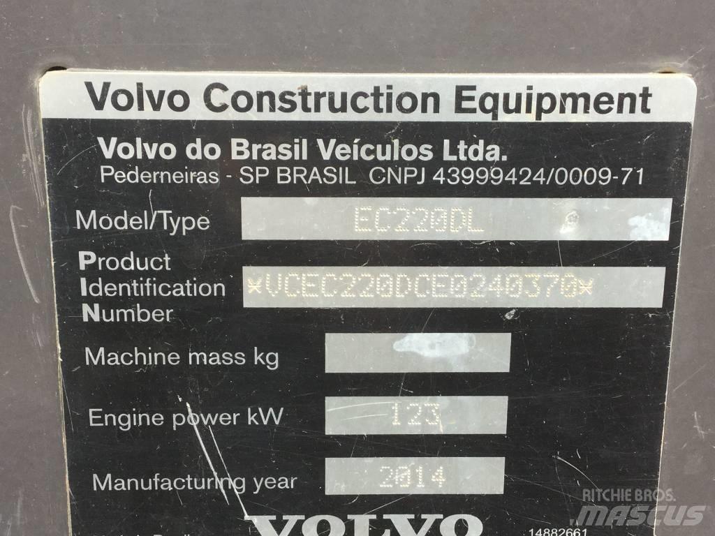 Volvo EC220DL 大型油圧ショベル12t以上（パワーショベル・ユンボ）