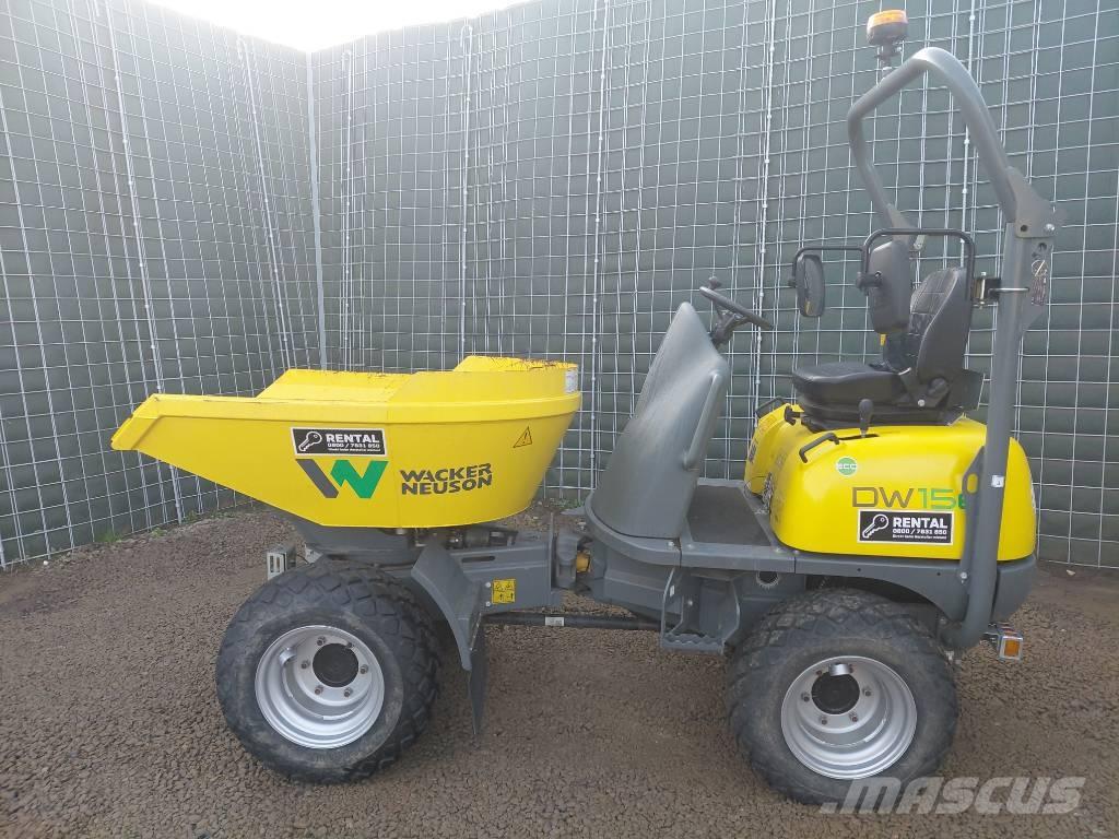 Wacker Neuson DW15e サイト　ダンプ