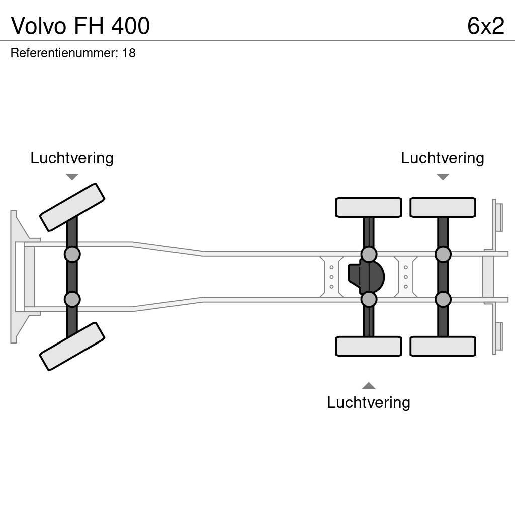 Volvo FH 400 ボックスボディー、ウイング、箱車