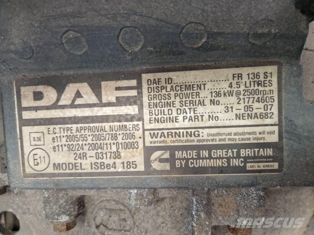 DAF FR 136 S1 (LF45) トラック・トレーラー - 　その他