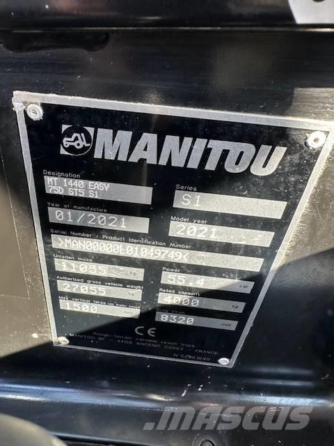 Manitou MT 1440 テレスコーピックハンドラー