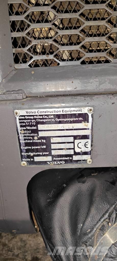 Volvo ECR 88 pro 中型油圧ショベル 7ｔ-12ｔ（ユンボ・パワーショベル・バックホー）