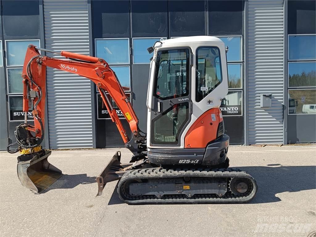 Kubota U25-3 ミニ油圧ショベル 7t以下（ミニユンボ・ミニディガー）