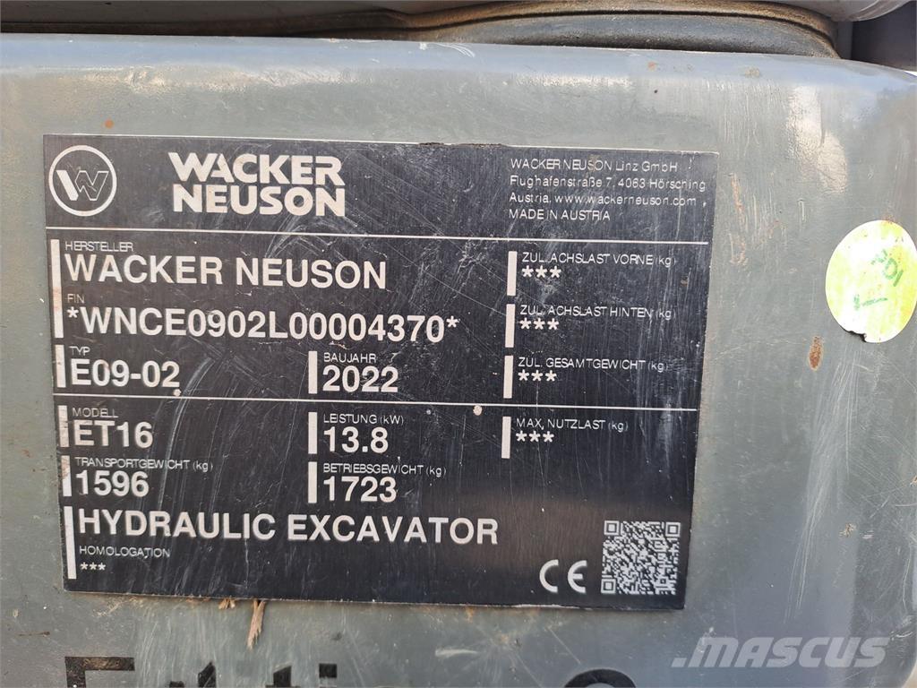 Wacker Neuson ET16 大型油圧ショベル12t以上（パワーショベル・ユンボ）