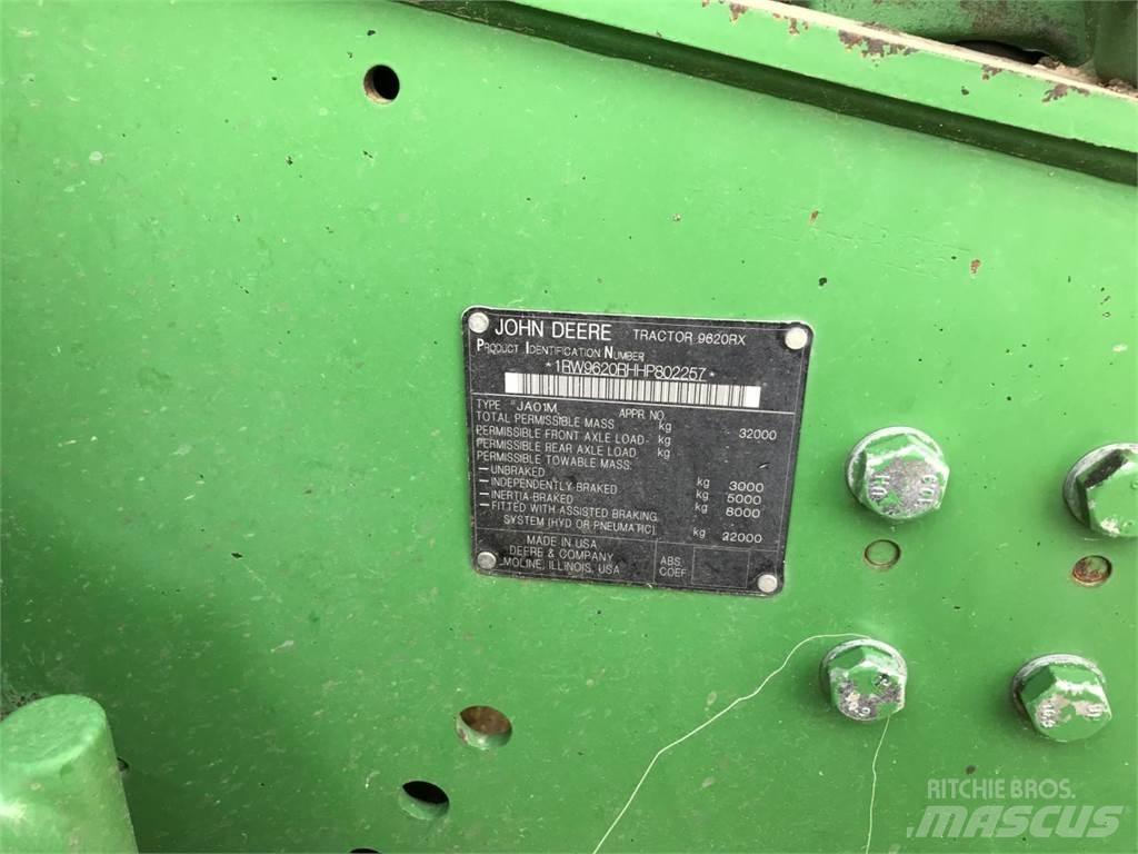 John Deere 9620RX トラクター