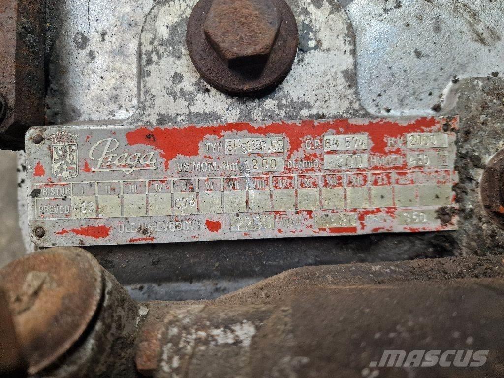Praga 5PS115R.55 ギアボックス