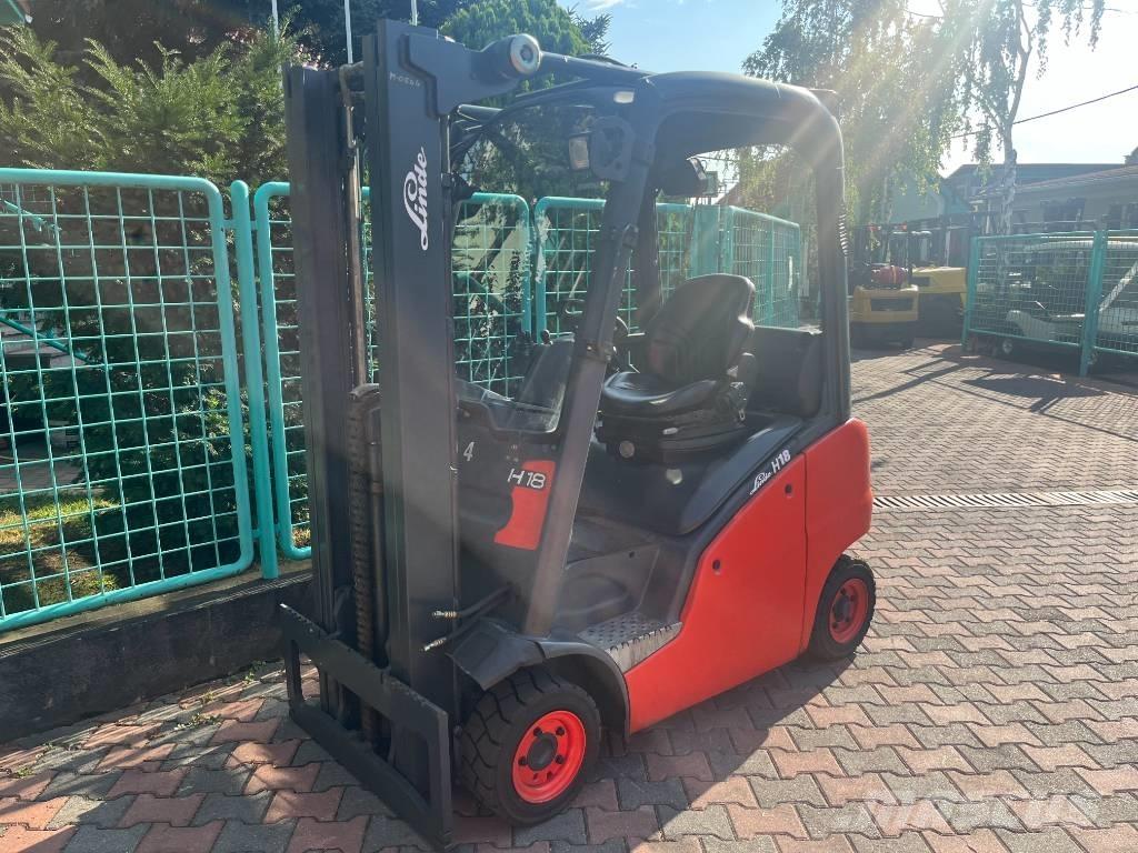 Linde H18T-01 V-3163 LPGフォークリフト