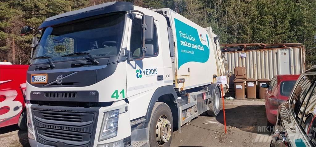 Volvo FM 330 塵芥車、パッカー車
