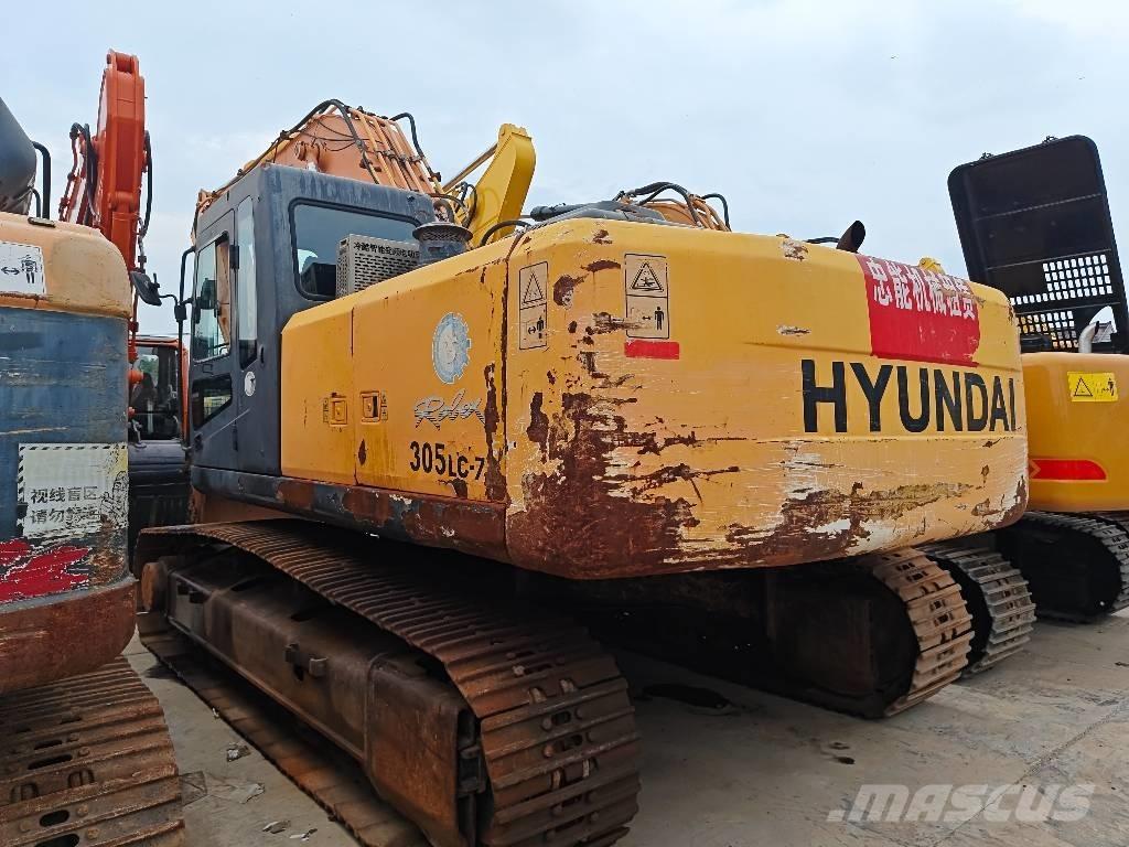 Hyundai R305LC-7 大型油圧ショベル12t以上（パワーショベル・ユンボ）
