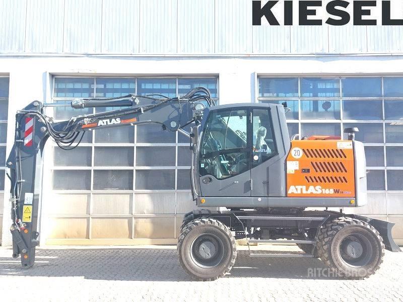 Atlas 165 W ホイール式油圧ショベル（パワーショベル・ユンボ・バックホー）