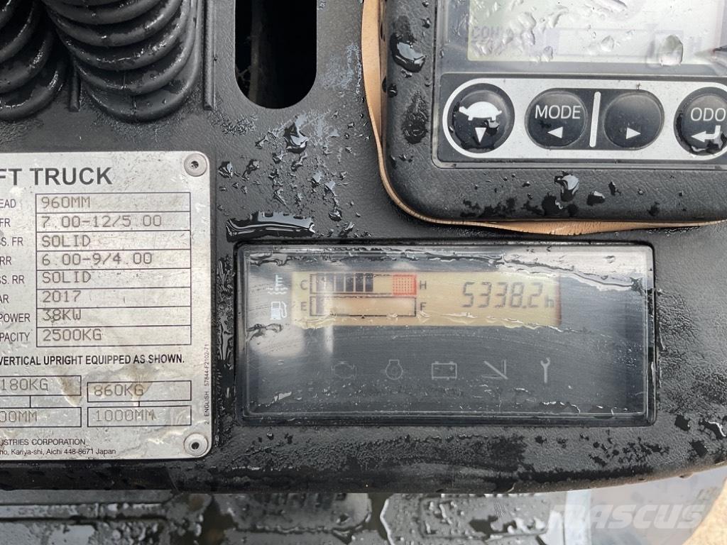 Toyota 02-FGF25 LPGフォークリフト