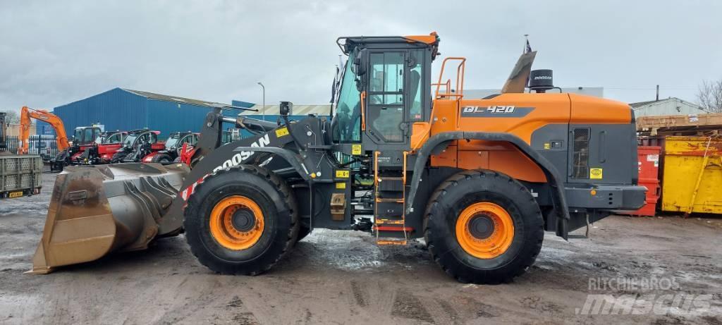 Doosan DL420-7 ホイールローダー・タイヤショベル