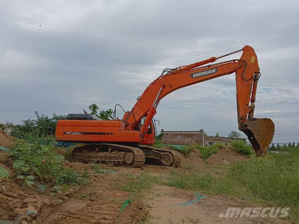 Doosan DX420LC 中型油圧ショベル 7ｔ-12ｔ（ユンボ・パワーショベル・バックホー）