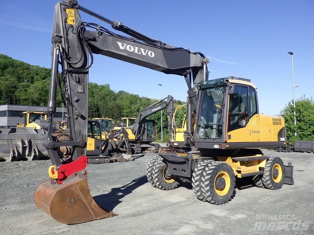 Volvo EW 180 C ホイール式油圧ショベル（パワーショベル・ユンボ・バックホー）