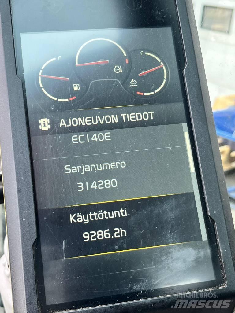 Volvo EC 140 ELM 大型油圧ショベル12t以上（パワーショベル・ユンボ）