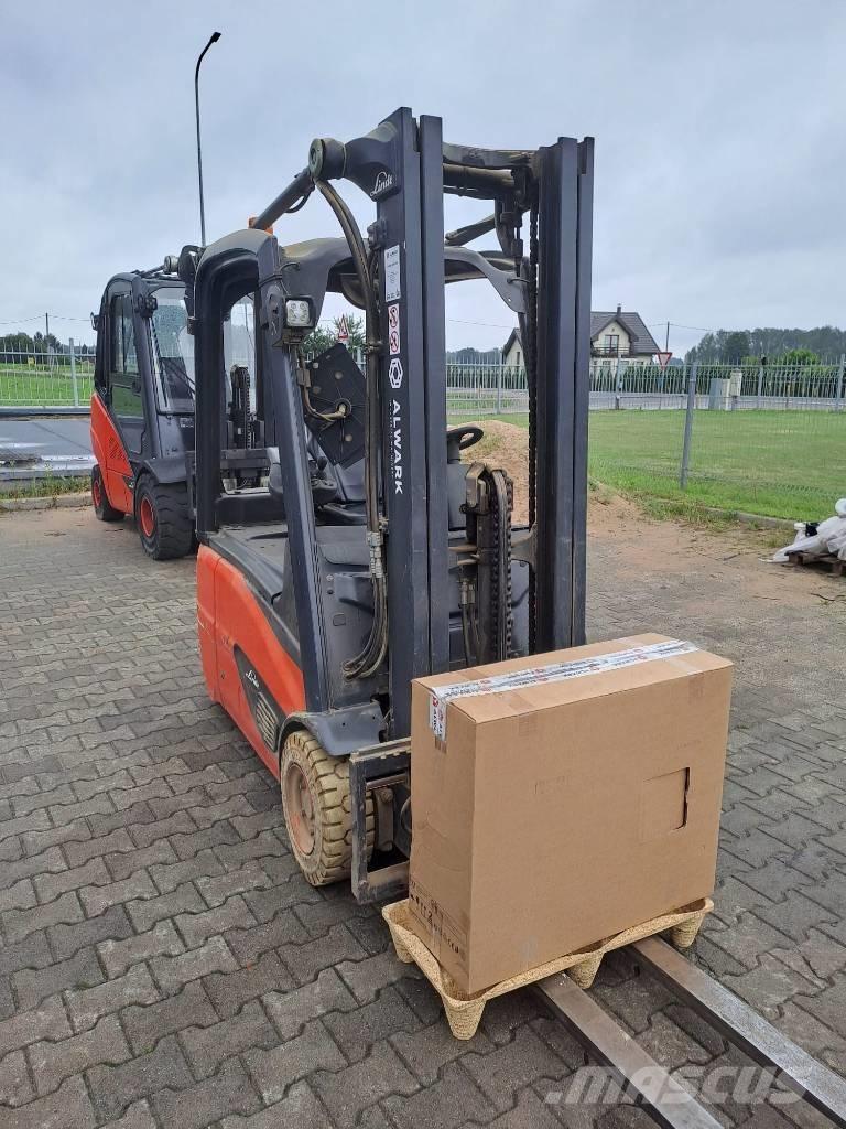 Linde E 16 バッテリーフォークリフト