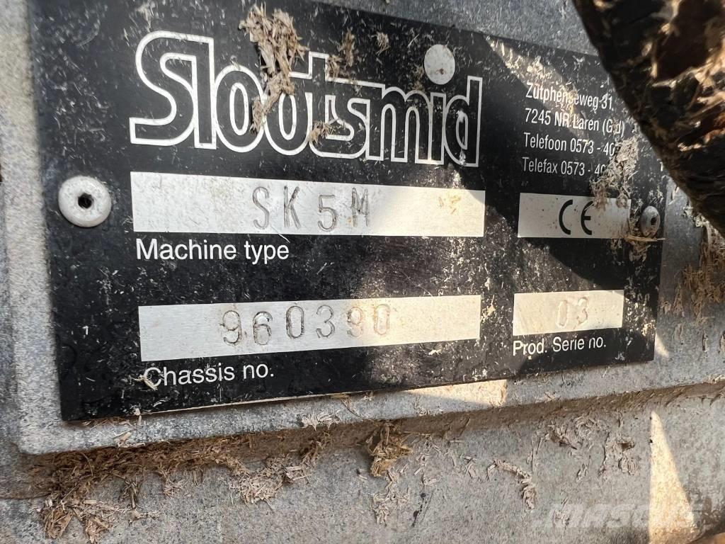 Slootsmid SK 5 M その他肥料用機材とアクセサリー・アタッチメント
