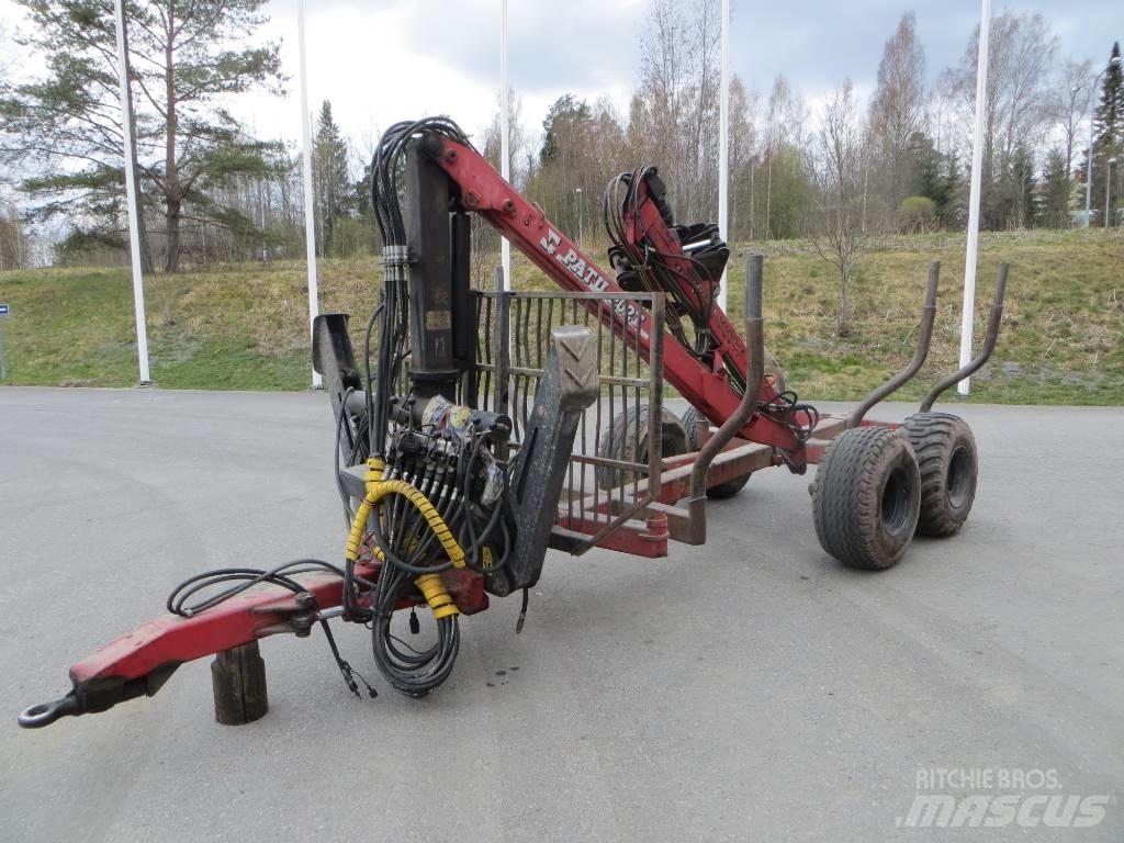 Patu 202T + 8 tn kärry 林業トレーラー