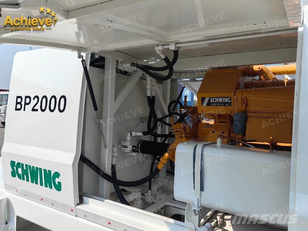 Schwing BP2000 コンクリートポンプ車
