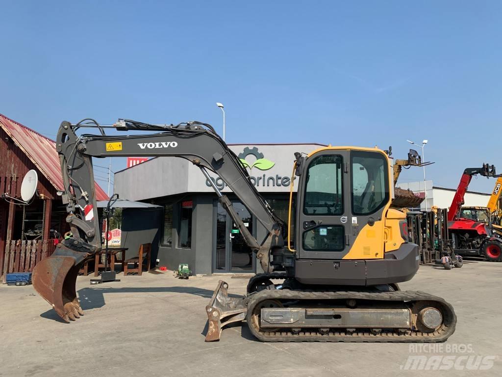 Volvo ECR 88 D 中型油圧ショベル 7ｔ-12ｔ（ユンボ・パワーショベル・バックホー）
