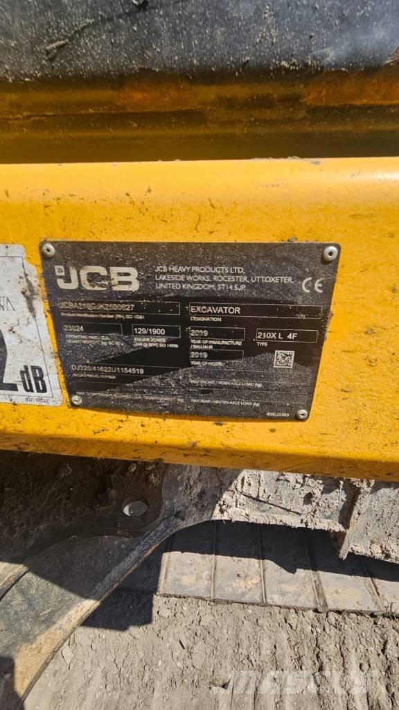 JCB 210 大型油圧ショベル12t以上（パワーショベル・ユンボ）