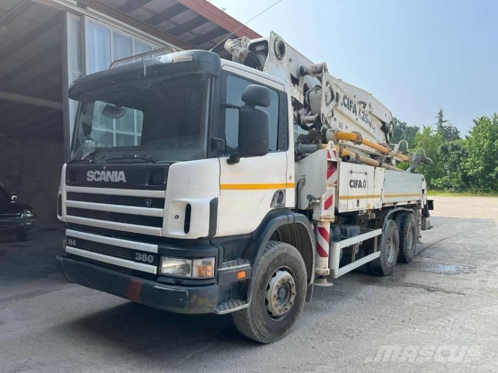 Scania P 114-380 コンクリートポンプ車
