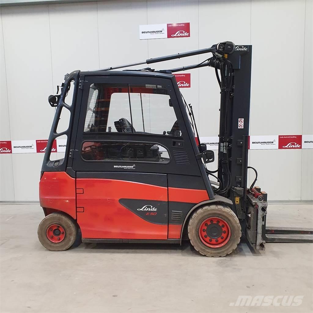 Linde E50/600HL バッテリーフォークリフト