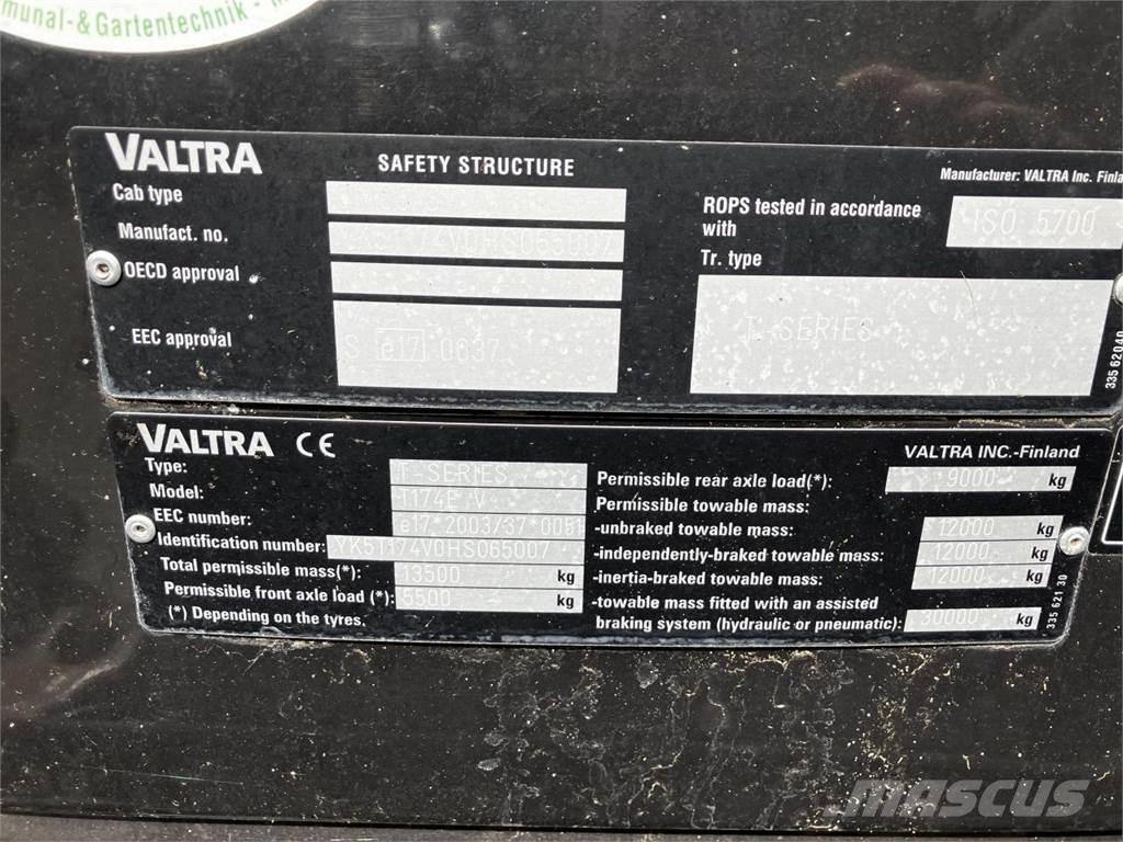 Valtra T174 Versu トラクター