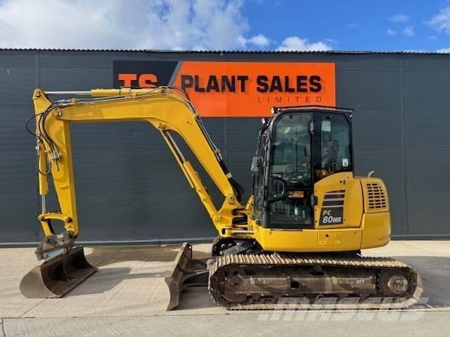 Komatsu PC 88 MR 中型油圧ショベル 7ｔ-12ｔ（ユンボ・パワーショベル・バックホー）