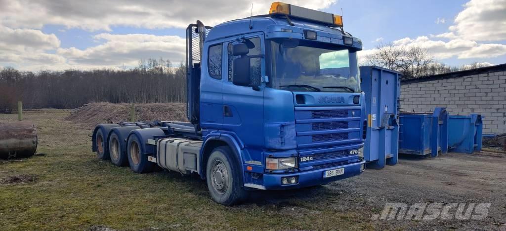 Scania R 124 GB6X4NA ダンプ
