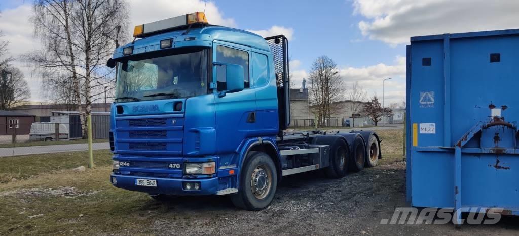 Scania R 124 GB6X4NA ダンプ