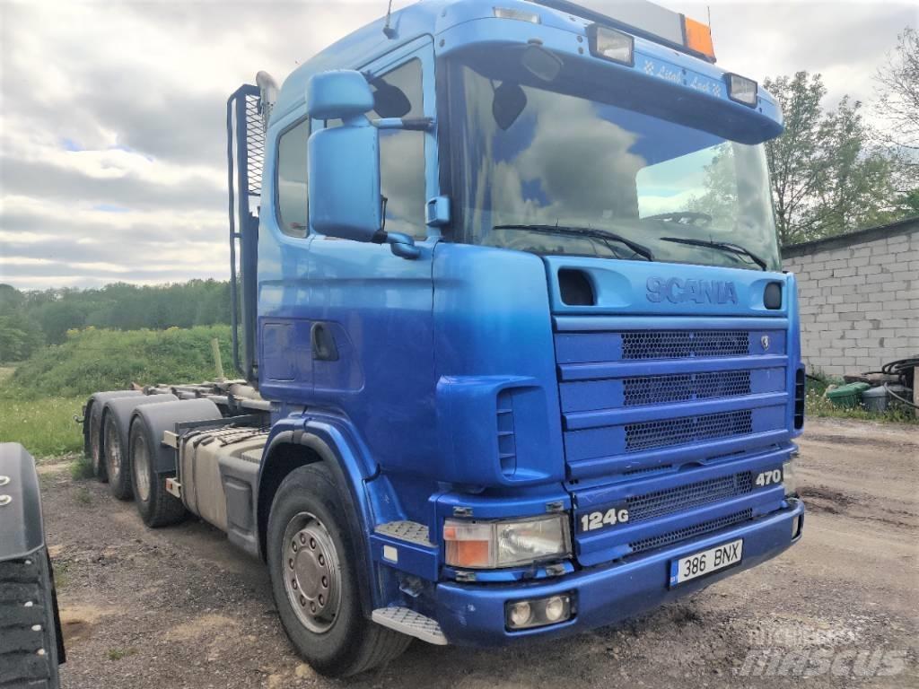 Scania R 124 GB6X4NA ダンプ